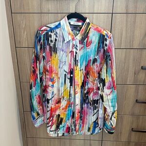 Robert Graham Vibrant Multicolor Shirt